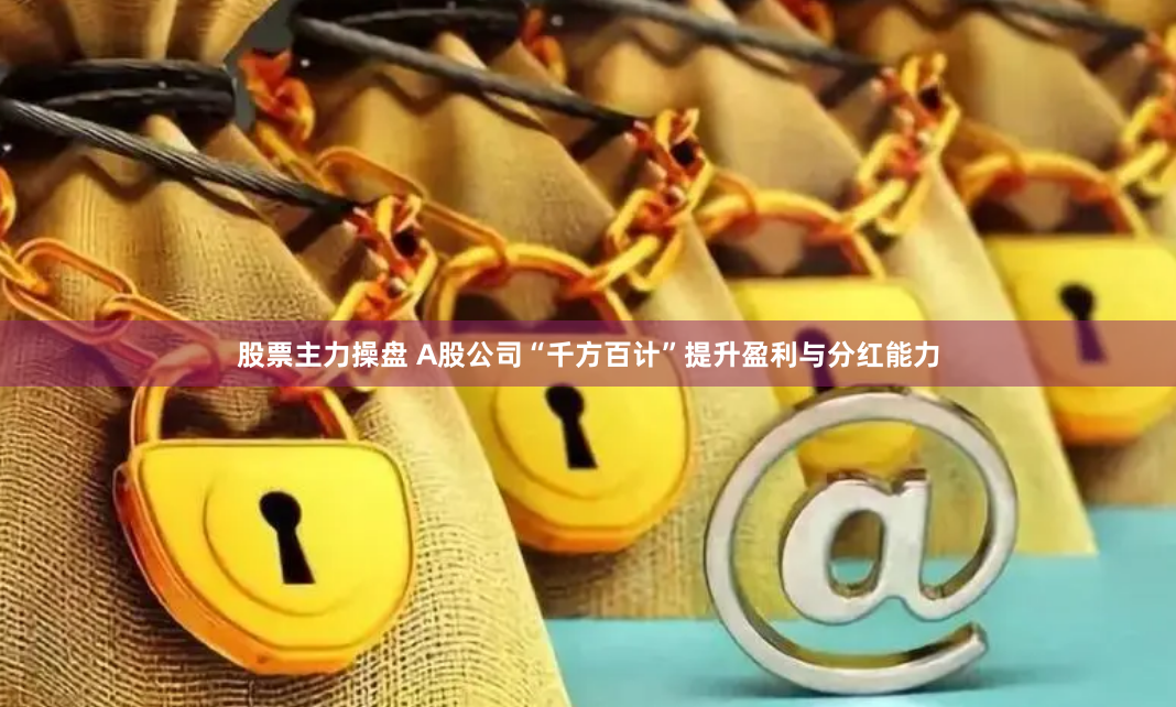 股票主力操盘 A股公司“千方百计”提升盈利与分红能力